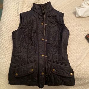 Barbour® Wray Gilet vest- black. Size 6. Worn once.